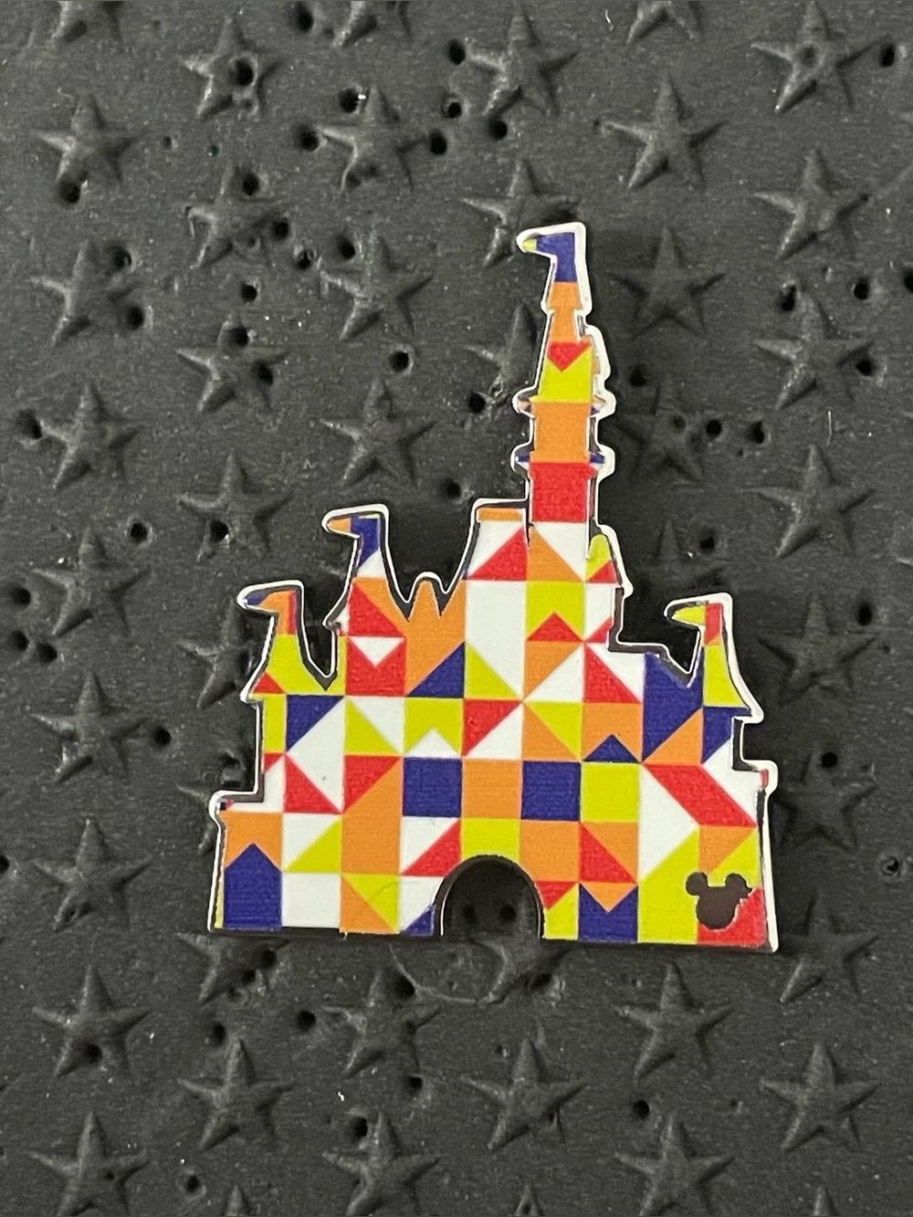 Disney Wave B 2025 Hidden Mickey Walt Disney World Geometric Castle Pin WDW